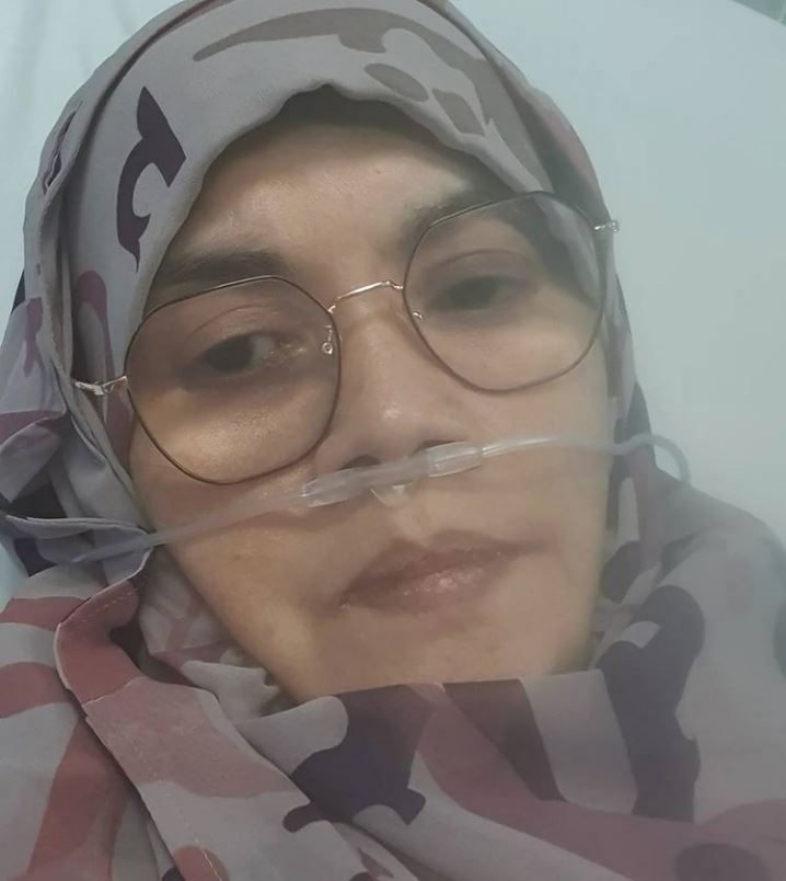 “请为我祈祷”.大马女歌手艾莎确诊冠病