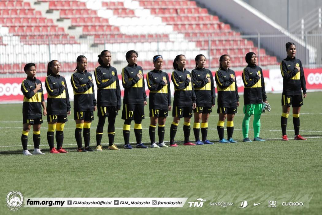 2022年亚洲杯女足入选赛 大马2球挫巴勒斯坦