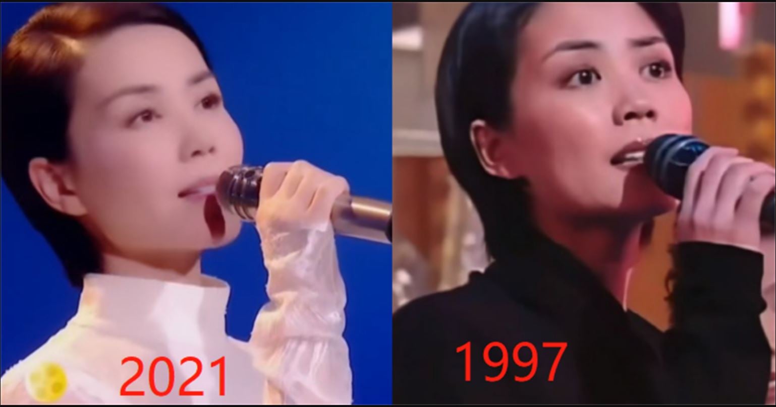 52岁王菲素颜照彩排流出‧网惊与24年前一模一样