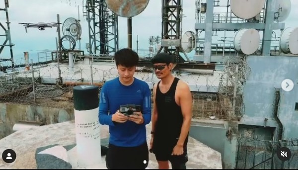 ​谢东闵被疑危险航拍．与网民隔空开骂？