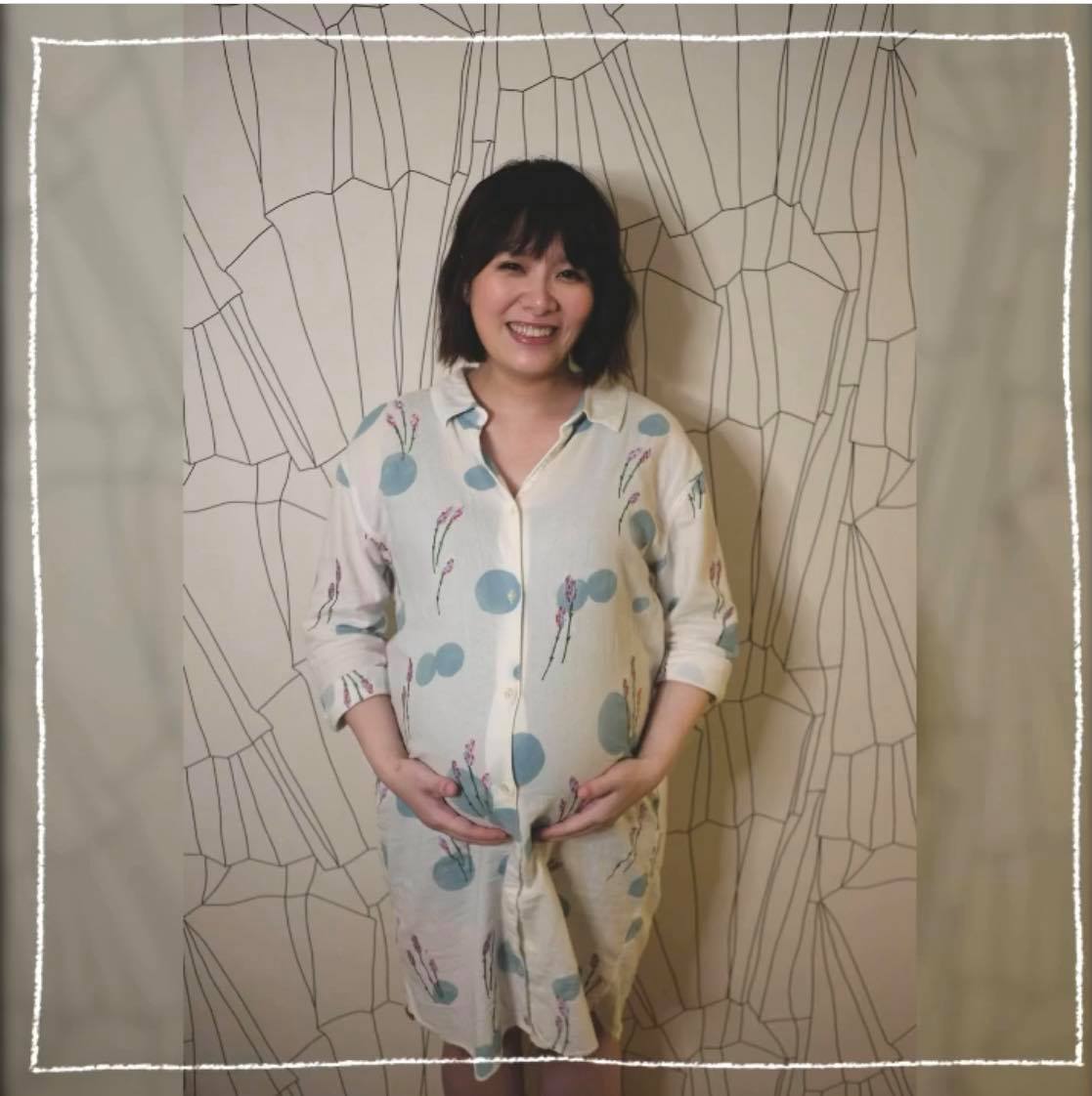 鱼丁糸馨仪顺产二宝.笑称女儿是壮士