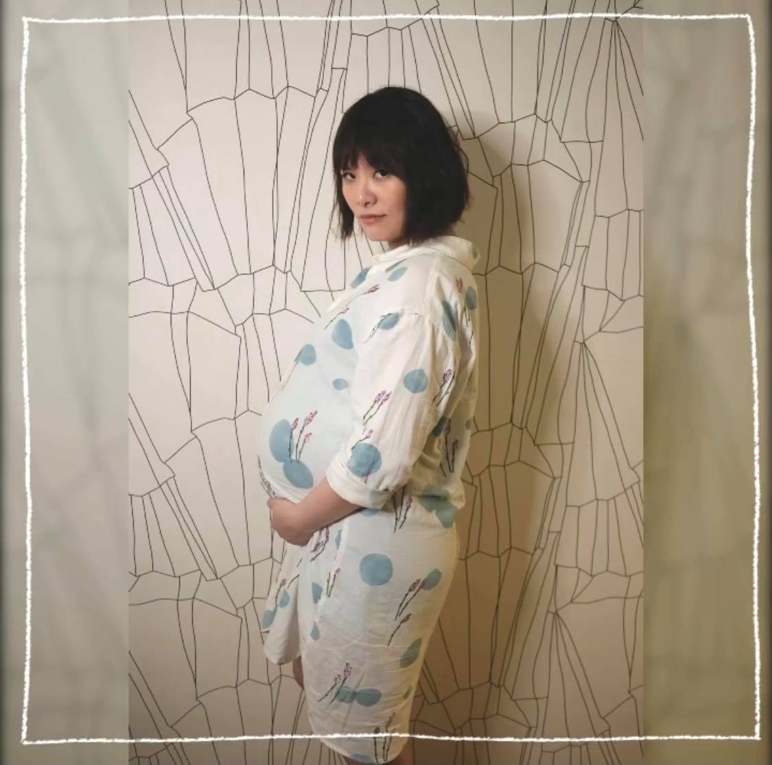 鱼丁糸馨仪顺产二宝.笑称女儿是壮士