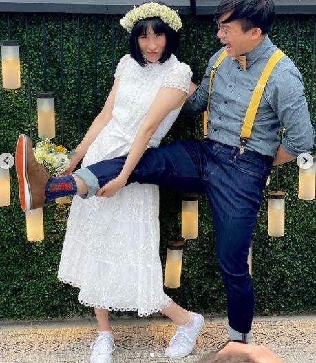 “尚气妹”张梦儿拍片结良缘‧甜嫁动作设计老公