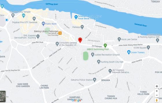 【古晋笔记】蔡羽/70年前老地图上的浮罗岸