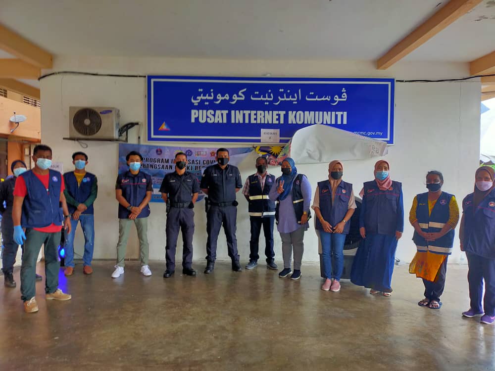 东:景美坊廉价组屋60人接种第一剂辉瑞疫苗