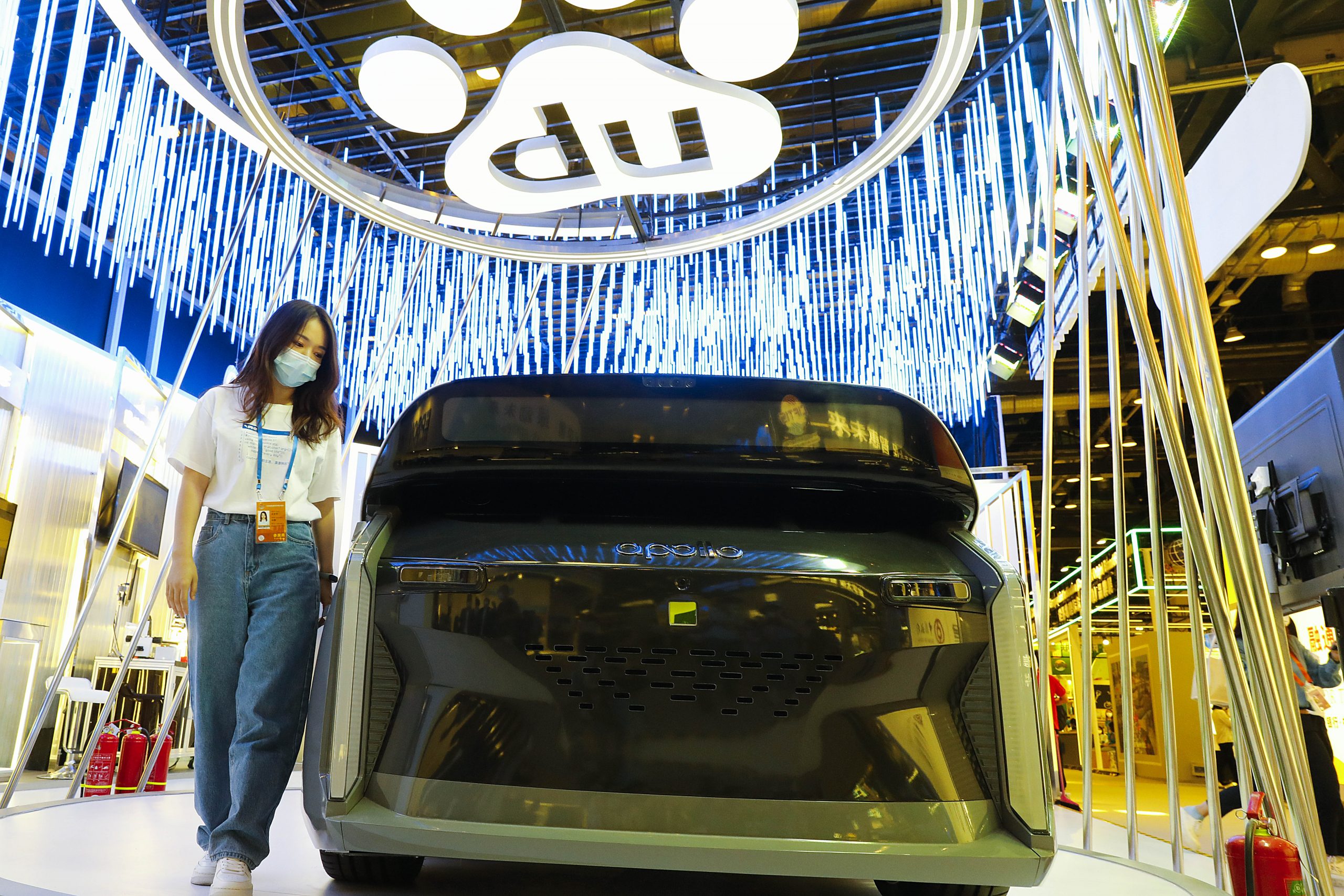 中国服贸会上的科技元素