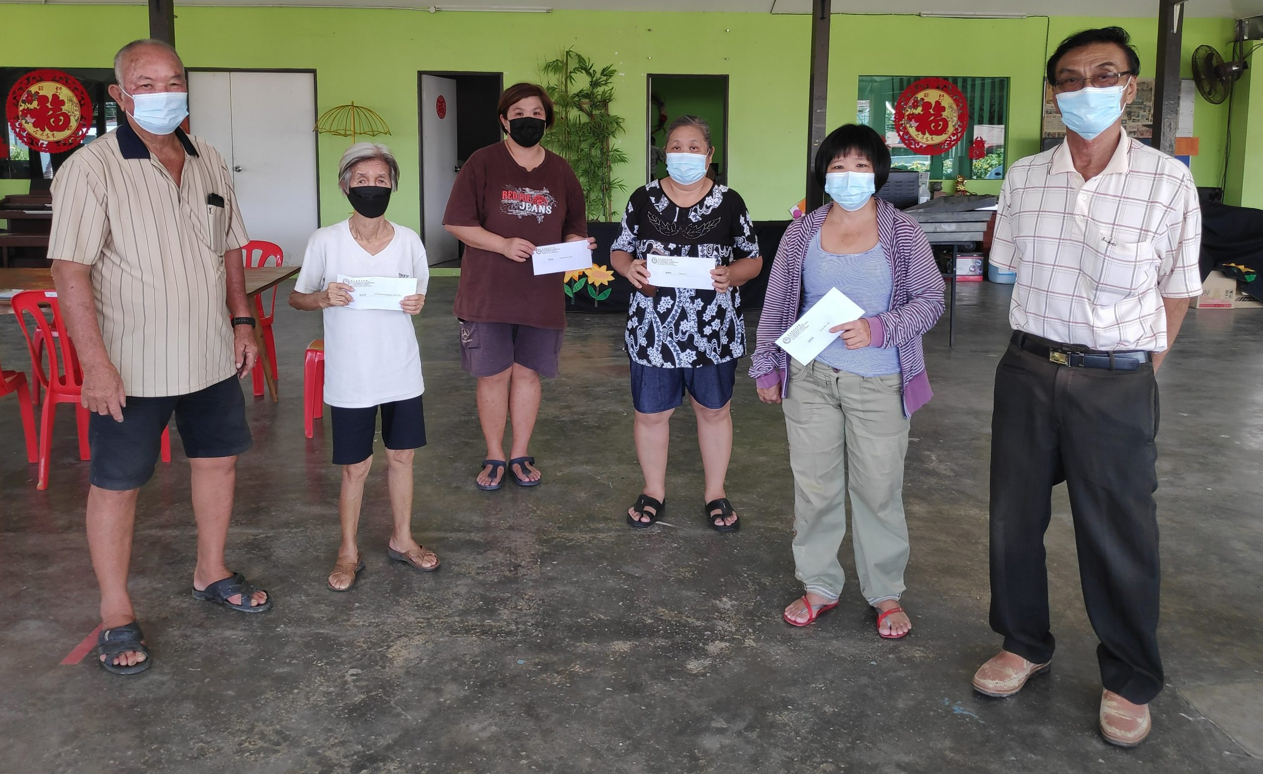 供FB/森广西会馆拨1万,助失业经济问题会员