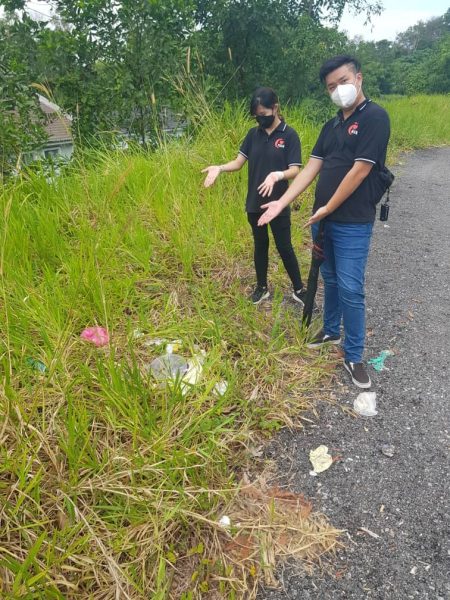 供fb:净善协会将于9月26日在印度山进行捡垃圾活动