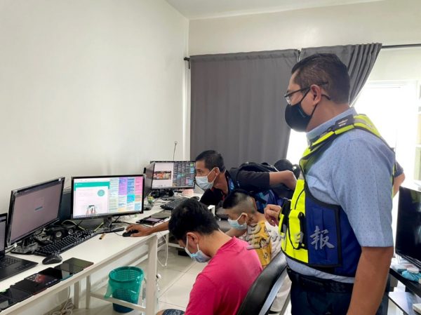 供fb:汝来警方部署多日后“收网”,捣破设立在公寓单位的赌博集团呼叫中心