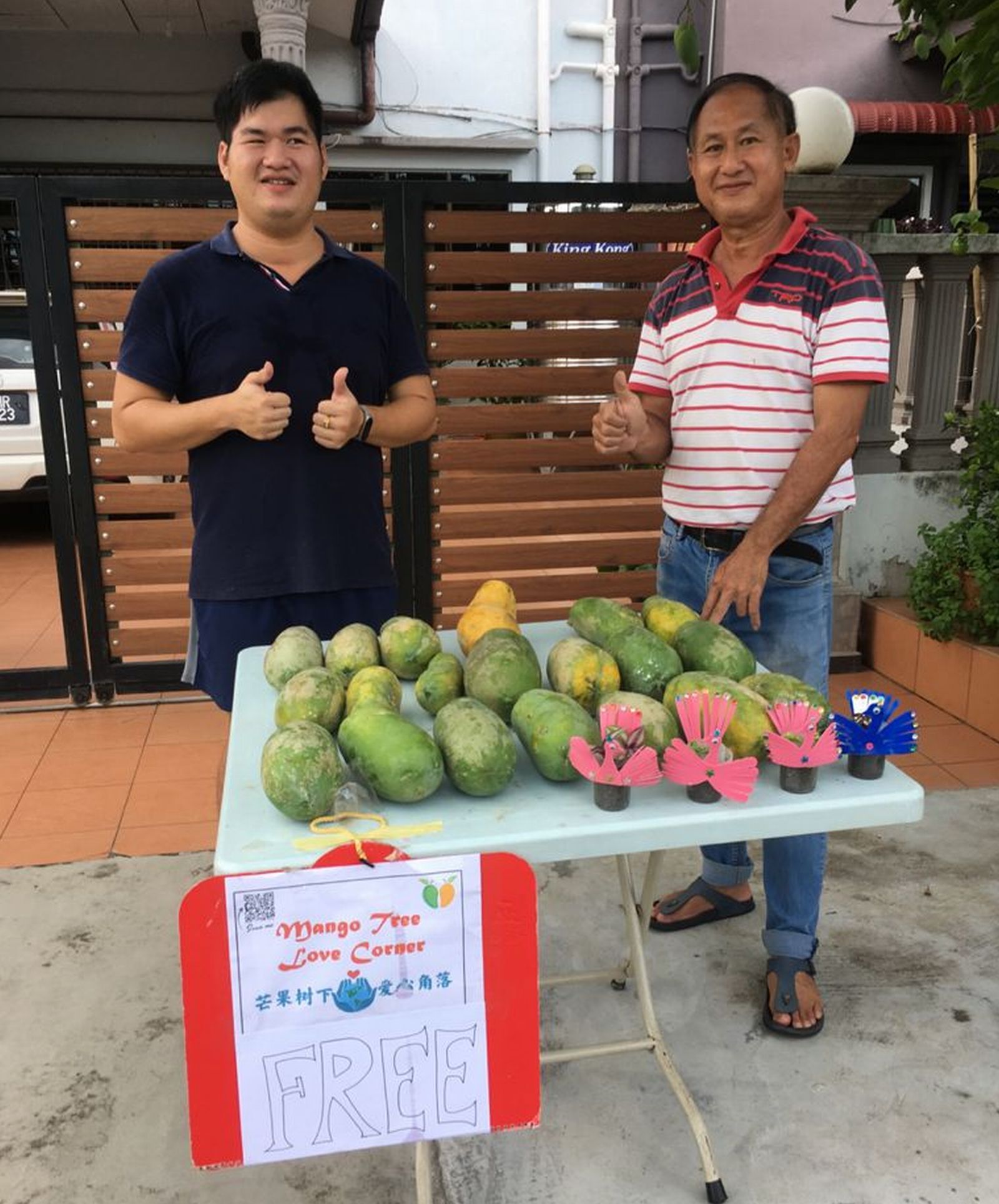 全国：★暖势力（尽快下版）：柔佛东甲“芒果树下爱心角落”传递爱