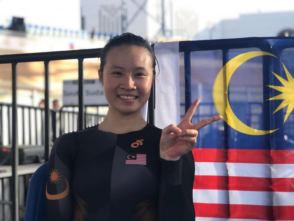 刷新青少年追逐赛全国纪录 杨慈惠潜能无限