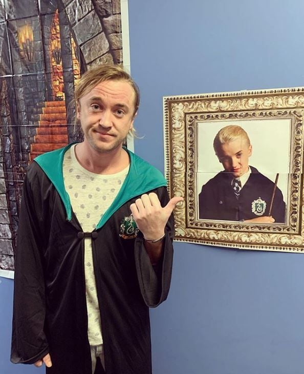 参加高球赛突瘫软倒地.《哈利波特》汤费尔顿紧急送医