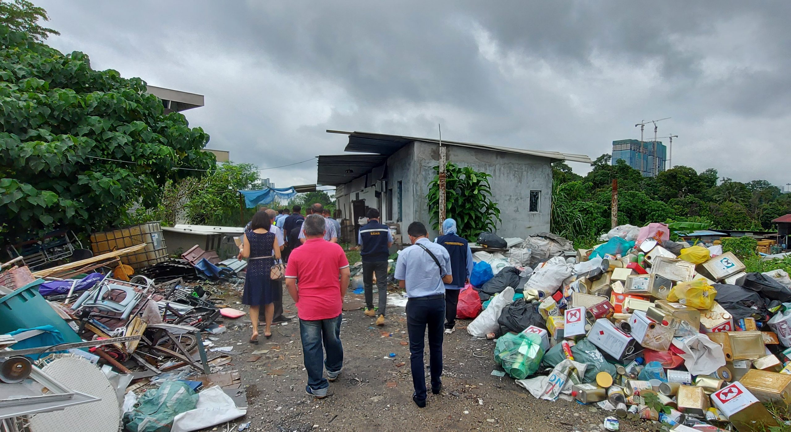 大都会/非法回收厂占用保留地破坏环境/5图