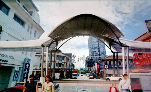 大霹雳时事焦点／怡市长：耗资约280万令吉 新街场夜市遮雨棚明年3月竣工