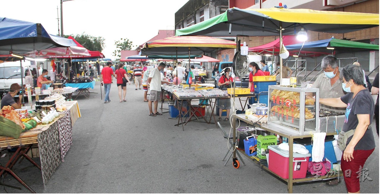 诺丽:霹仅3县夜市续关闭 怡保夜市9月15日重开