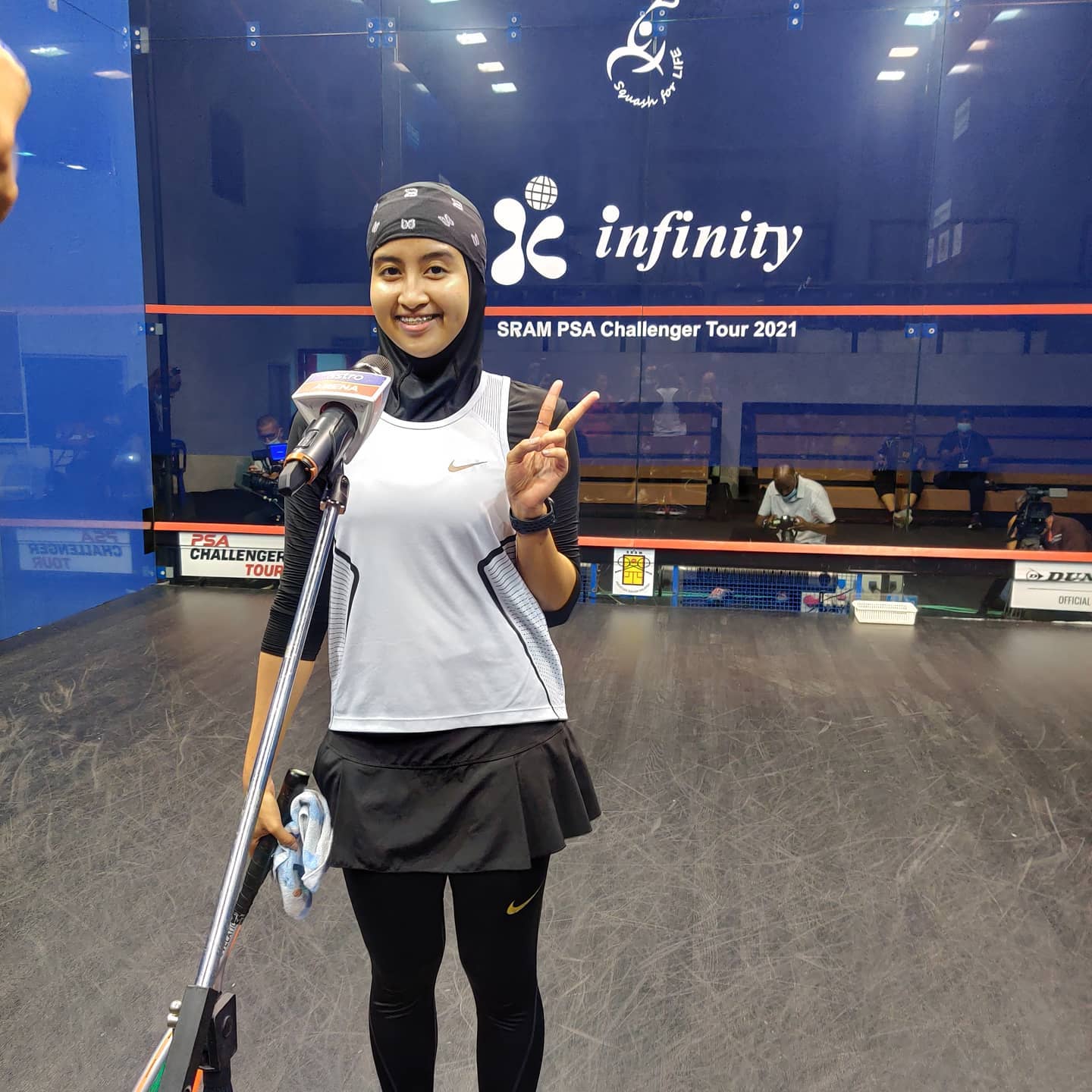 大马壁球职业巡回赛 资深球员缺席小将放眼发光