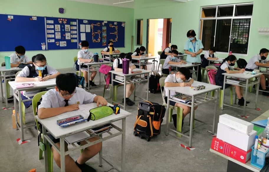 **已签发**柔:头条之一:疫情影响停办编班考,小六生可凭期中考成绩报读永平独中