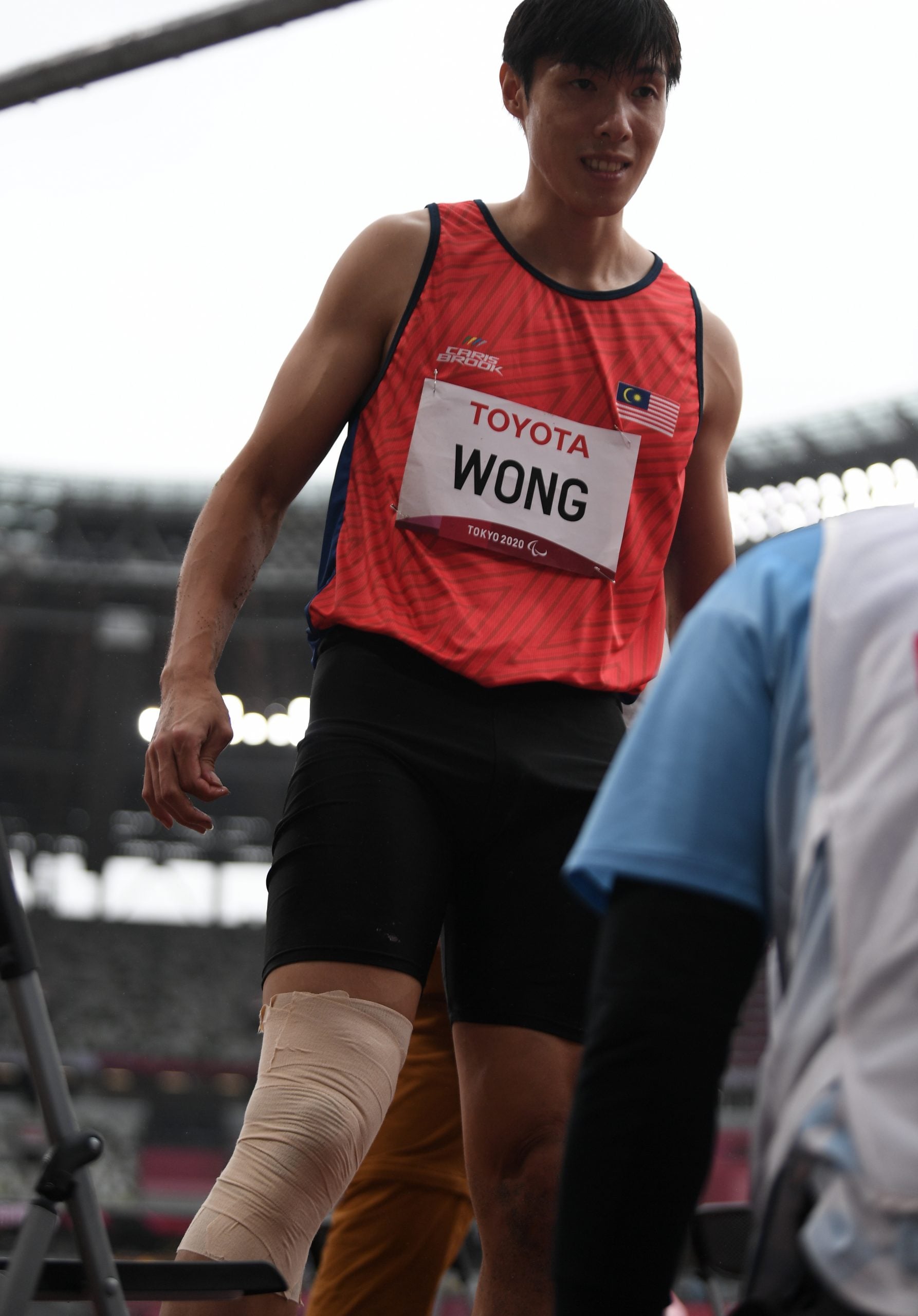 带伤征战东京残奥会 黄嘉驹旧患影响致伤退