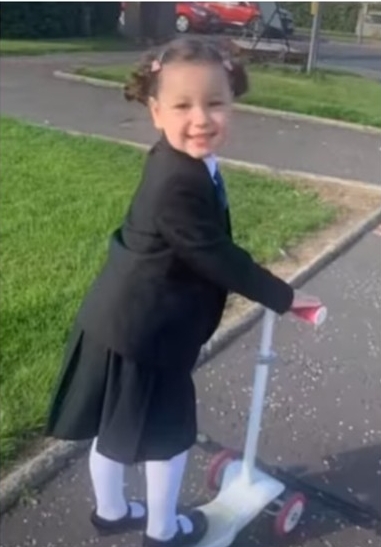 拼盘 3图／血癌女童诚邀路易王子　参与滑板车筹款计划