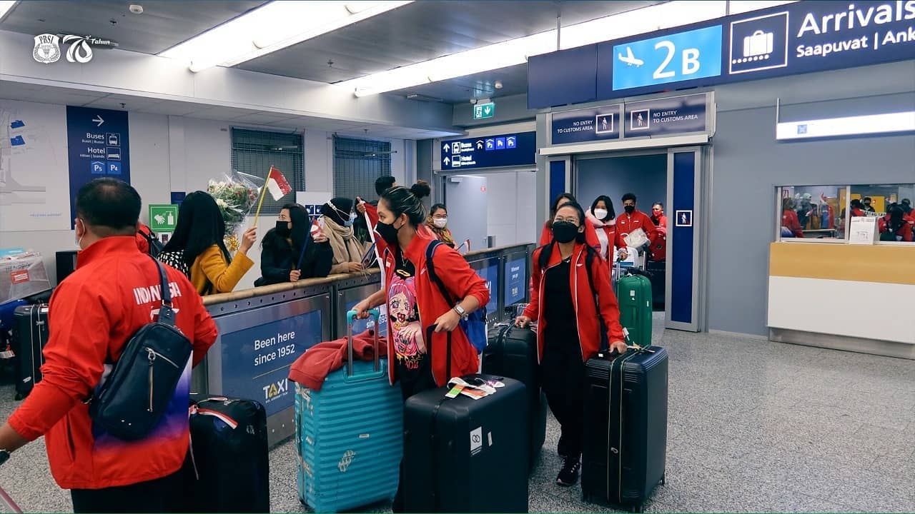 搭乘飞机一度着陆失败 印尼羽队虚惊一场