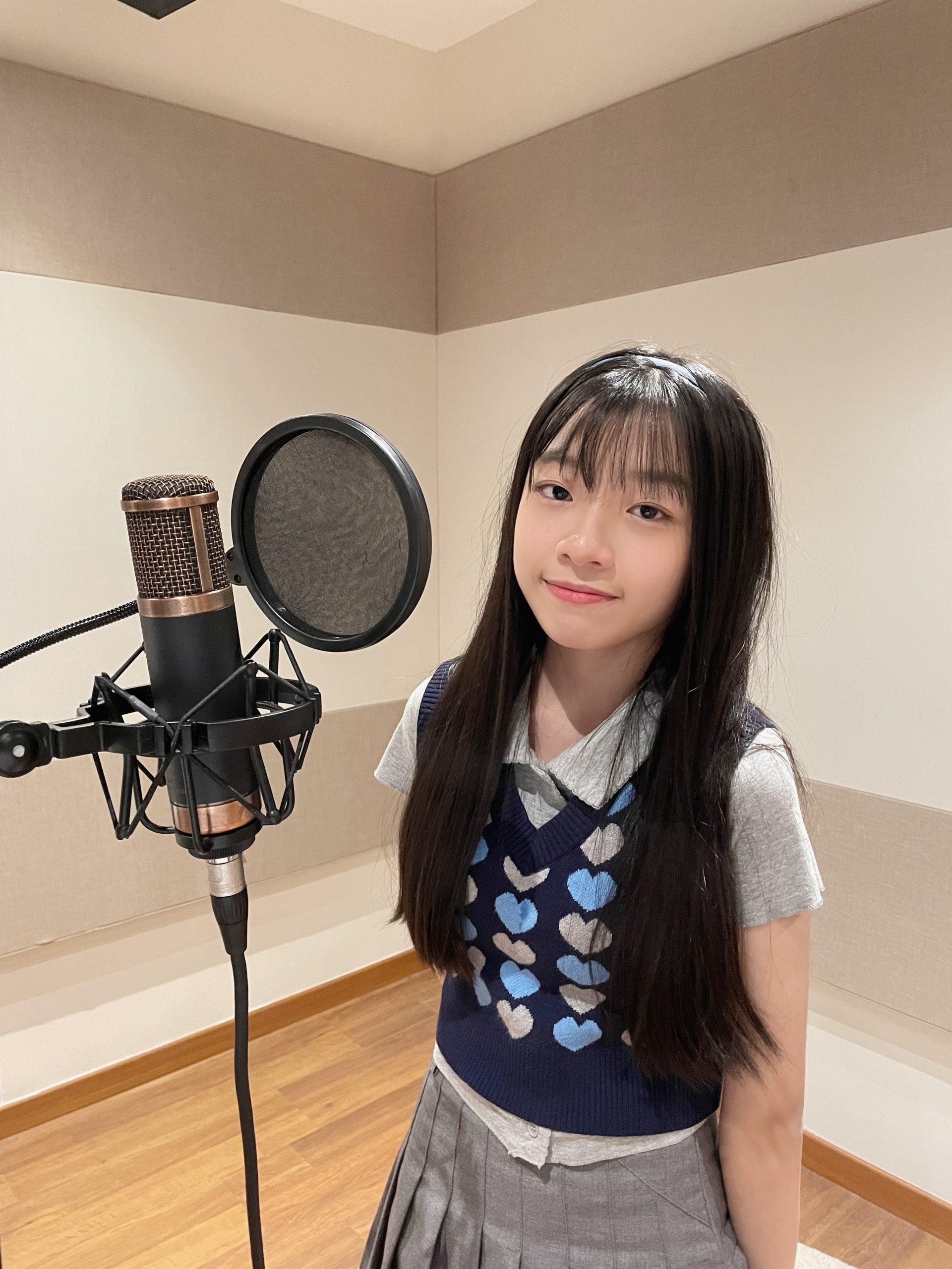 新单曲与学姐陈颖恩合唱.蔡瀞萱曝中国音乐公司找上门