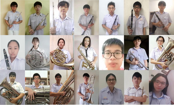 柔:新文龙中华中学管乐团,大马国际虚拟乐队锦标赛获1金16银9铜
