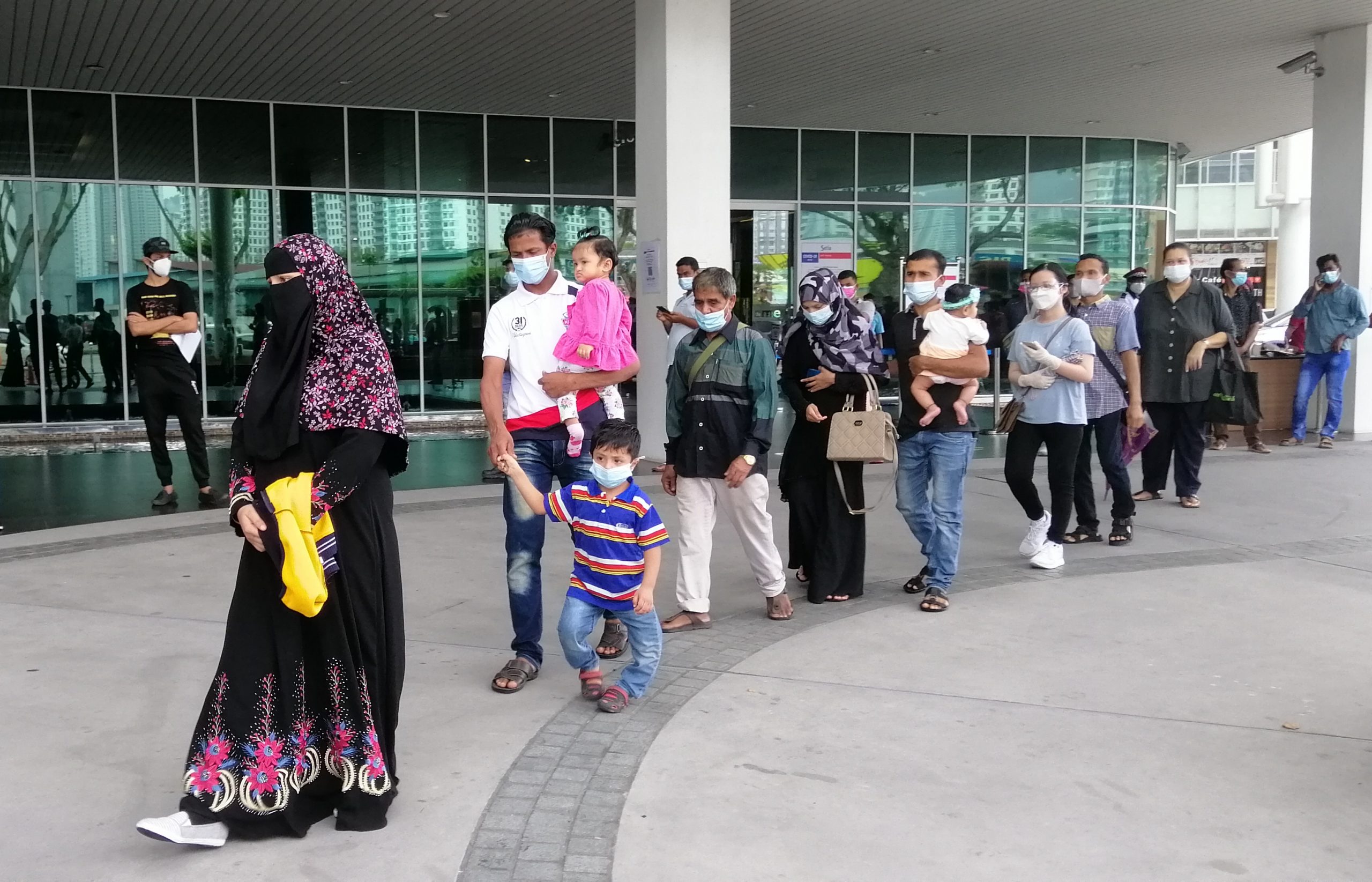 槟城照片(大北马)槟州接种中心开放给外劳