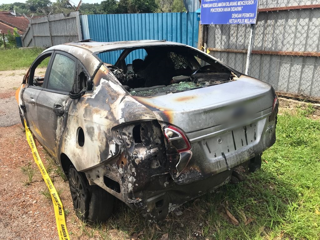 甲州首例!纵火烧车图索保险金案