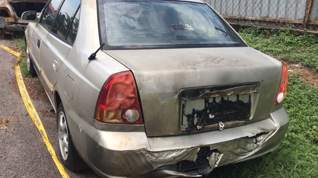 甲州首例!纵火烧车图索保险金案