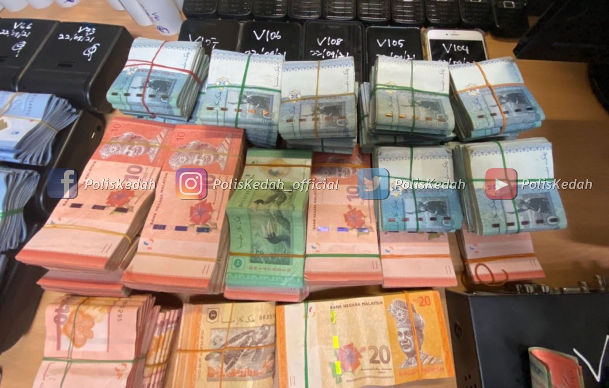 破地下万字起8万现款 居林大街2男女被捕