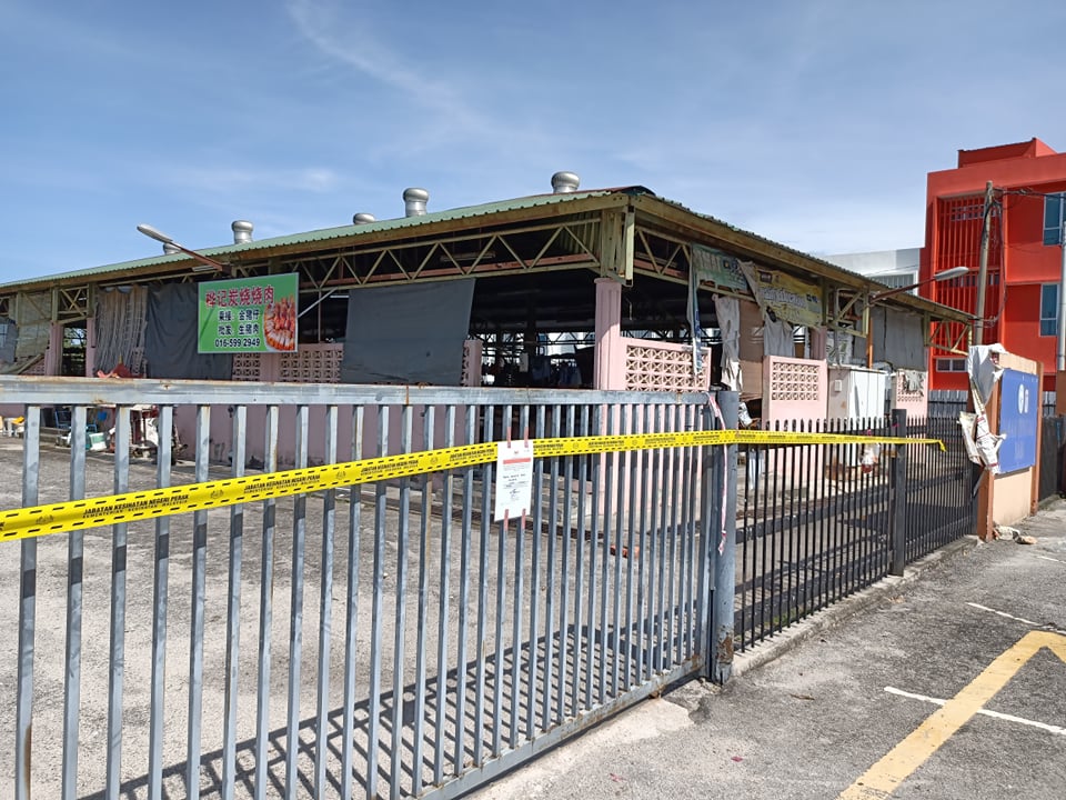 社区动态／金宝猪肉档出现确诊冠病 即日起关闭至9月27日