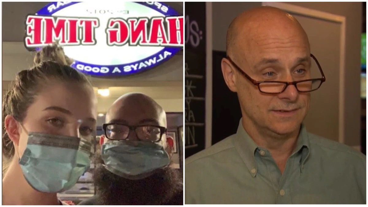 美国夫妻与友聚餐 戴口罩遭店家赶出门