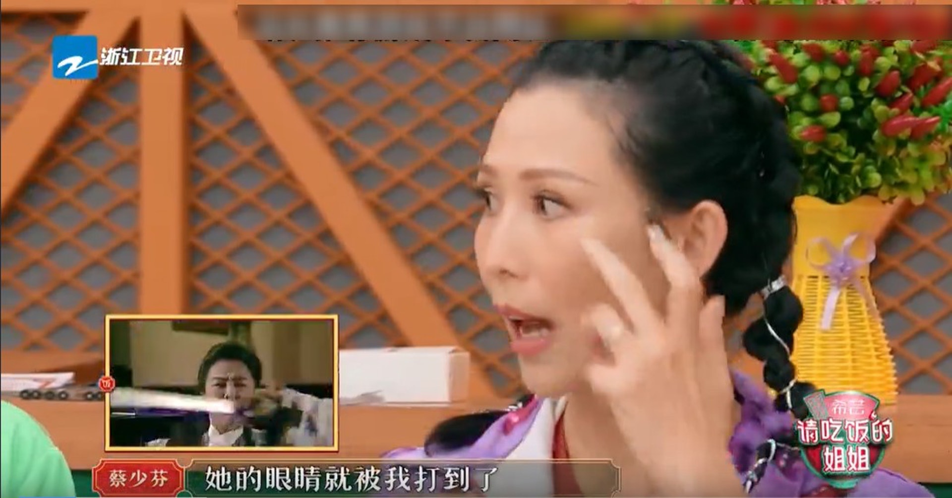 蔡少芬曾误伤袁洁莹 洪欣曝被掌掴至脱臼