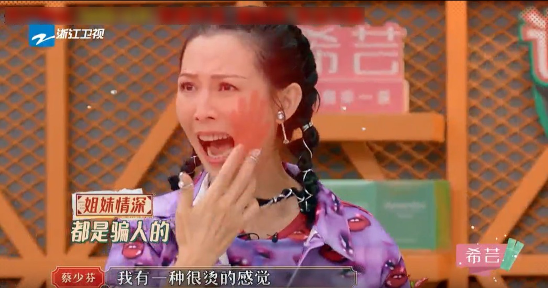 蔡少芬曾误伤袁洁莹 洪欣曝被掌掴至脱臼