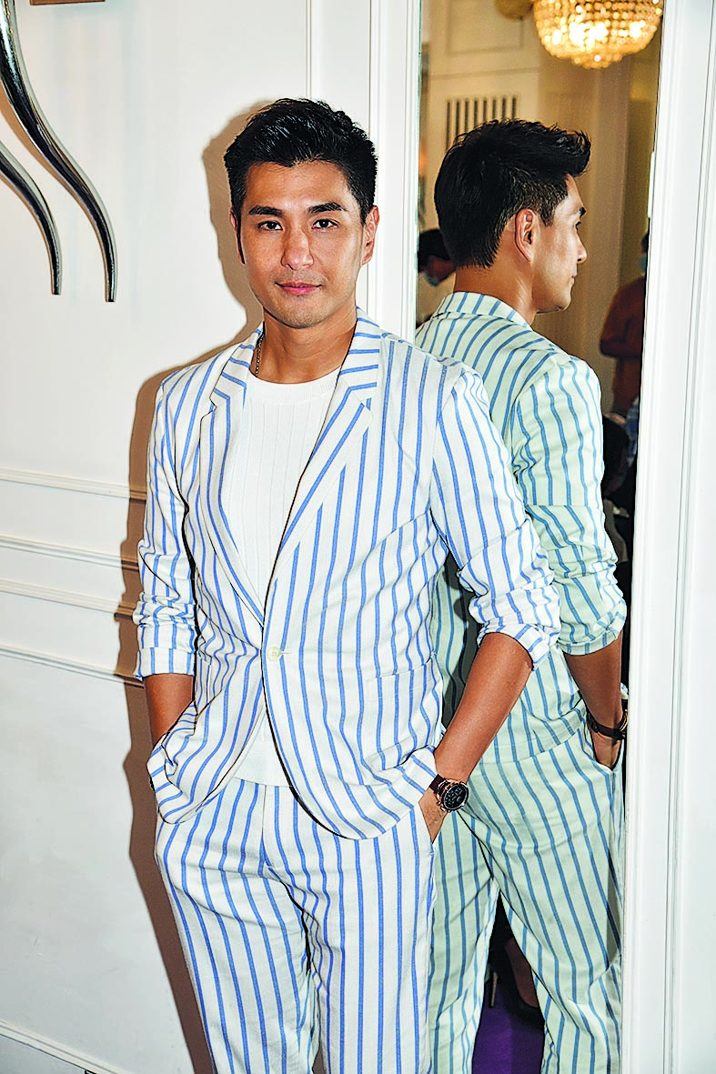 被高海宁嫌没技巧‧张振朗找“替手”拍化妆镜头