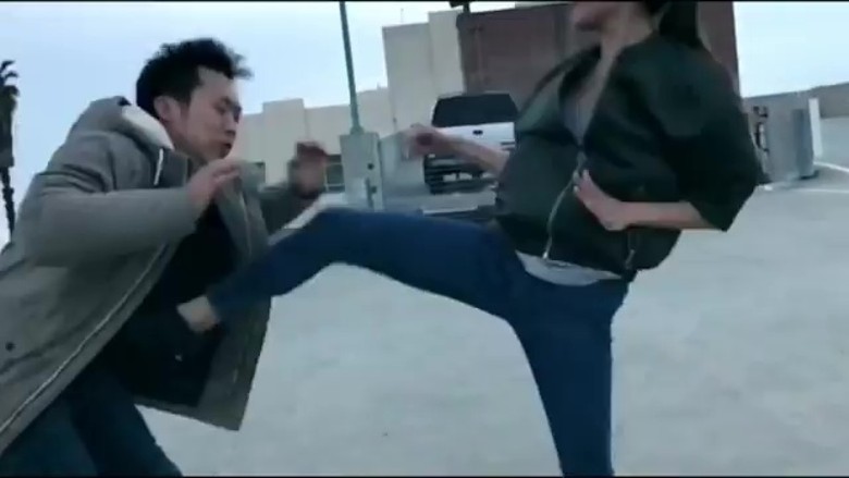 谢婷婷复出拍戏？ 化身打女武打动作犀利