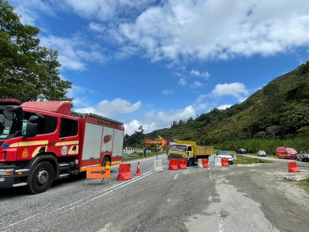 金马仑路崩︱霹大臣：原获1.3亿修复升级 雨水使土壤流失致坍塌