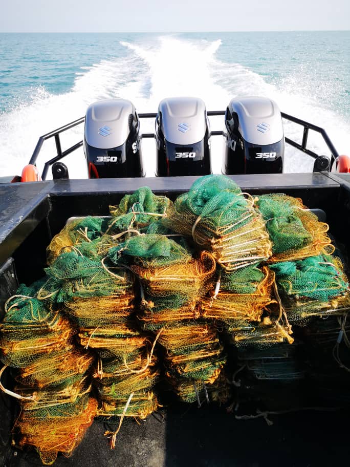 霹/扣渔夫起蜈蚣网