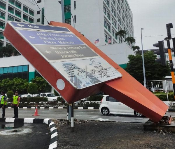 （古城第二版主文）一星期内接二连三树倒，陈劲源吁关注避免造成损伤发生