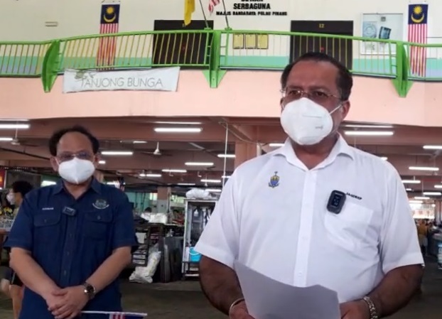 （大北马）佳日星：槟威地方政府辖下商贩 豁免付租金至今年尾