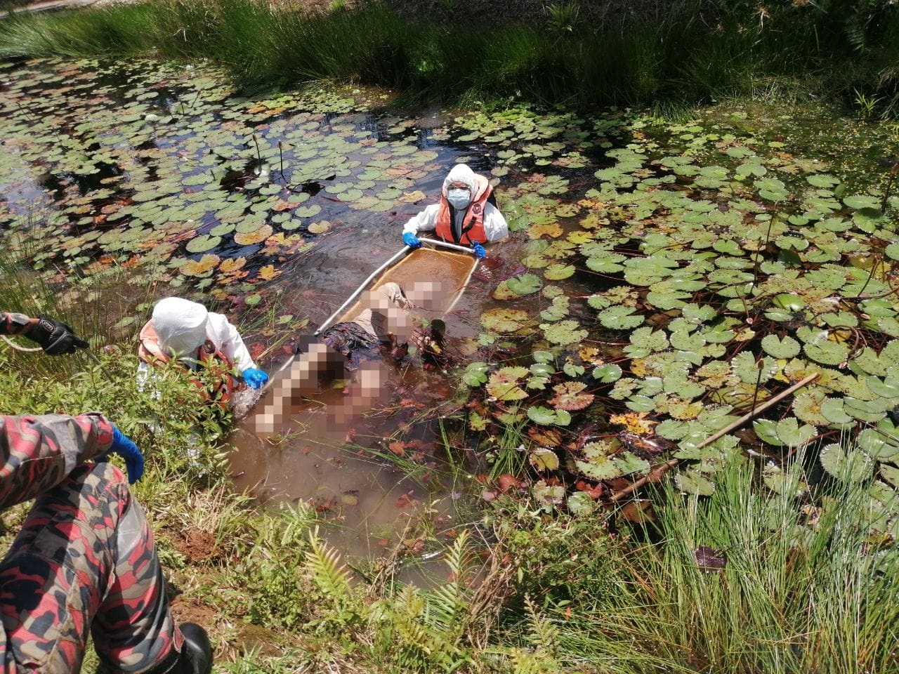 (已签发)柔:峇妇女彻夜未归溺毙大沟案,警方列猝死案处理