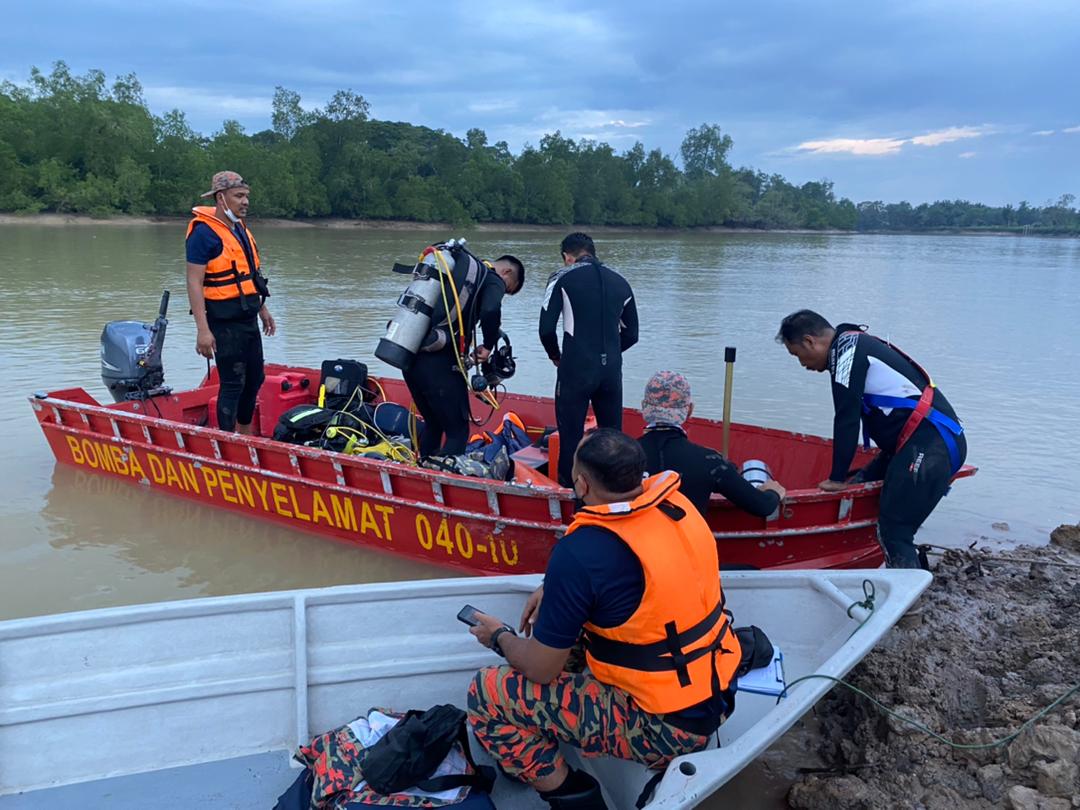 （已签发）柔：潜水失踪男子，遗体已在柔佛河被寻获