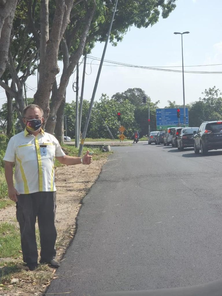 (版2)大都会/加埔多条烂路获重铺/5图