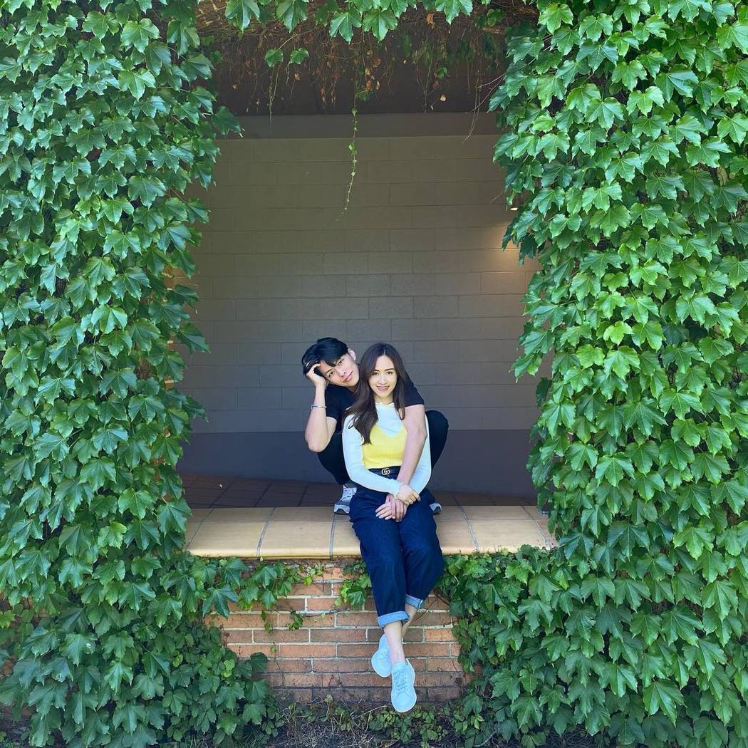 Sandy放闪CEO未婚夫．网狂赞男帅女美太登对