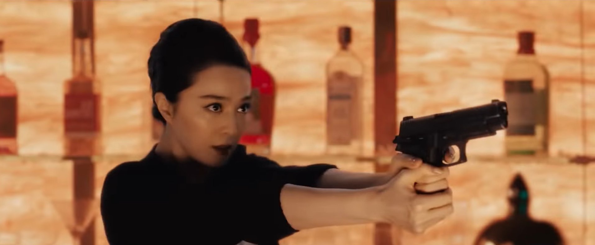 ​《355》曝全新预告  范冰冰秀英语