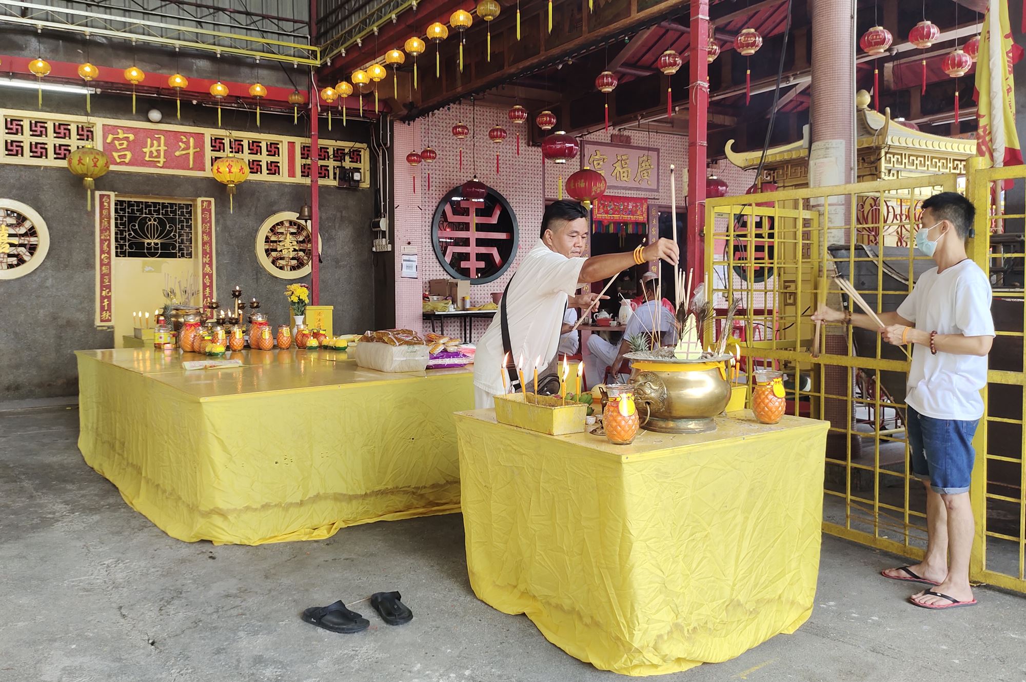 “不敌”善信央求 居林广福宫斗母宫开放