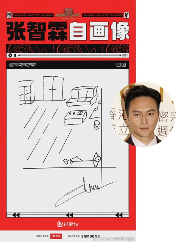  《哥哥》自画像︱张智霖火柴人最写实 陈小春冲天辫传神