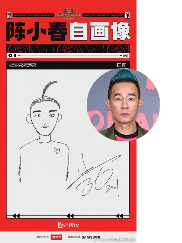  《哥哥》自画像︱张智霖火柴人最写实 陈小春冲天辫传神