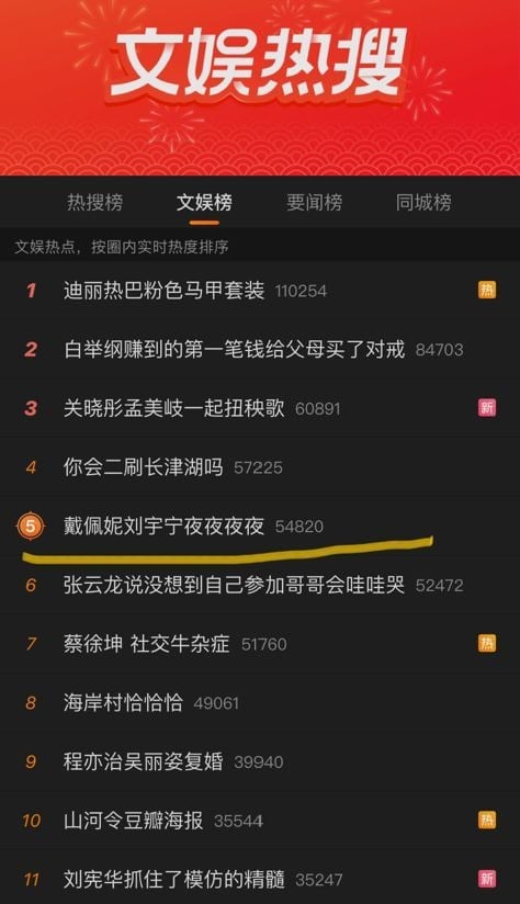 《我们的歌》配对成功 戴佩妮刘宇宁身高差上热搜
