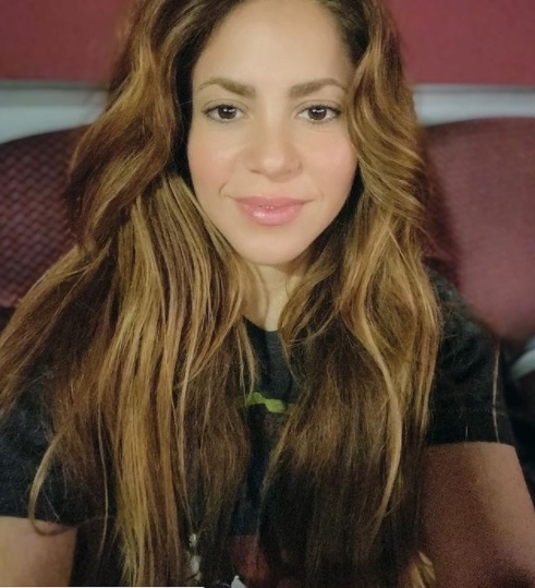 夏奇拉带8岁儿公园散步.被2野猪袭击咬烂包包